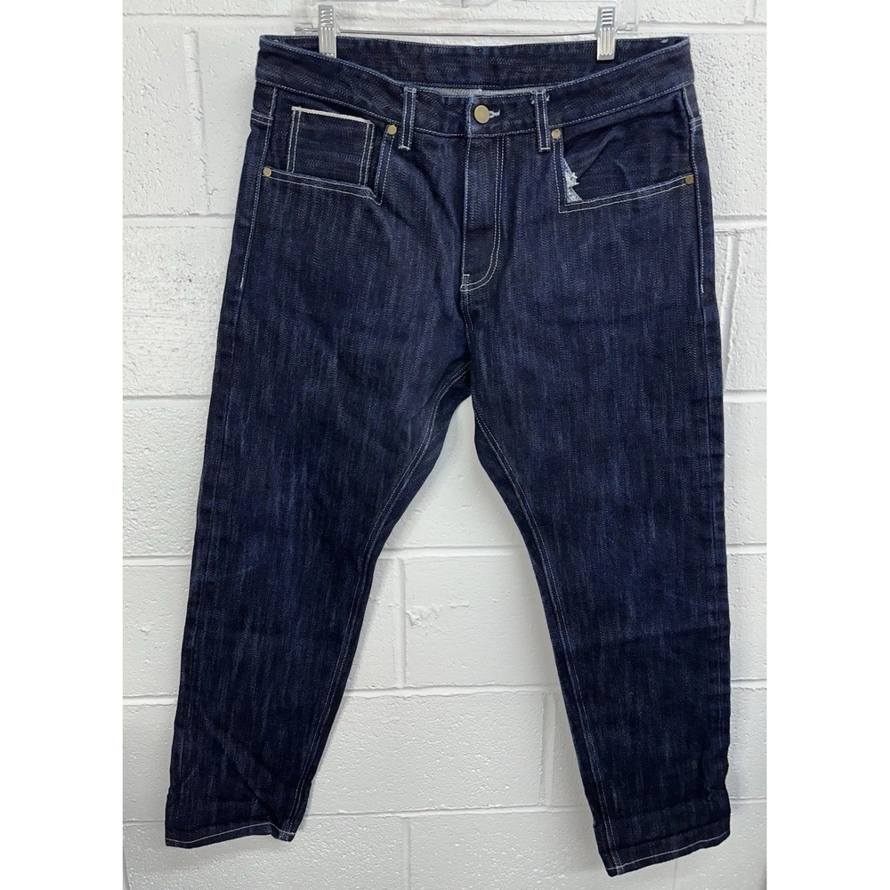 TC Custom Made Heavy Raw Selvedge Jeans / Straight Leg / Men's 34x30